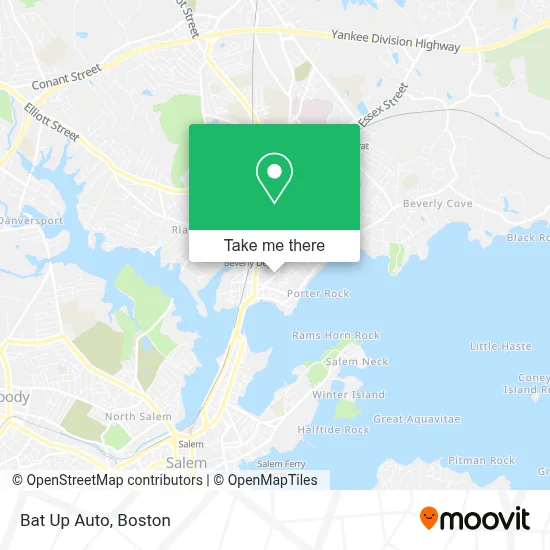 Bat Up Auto map