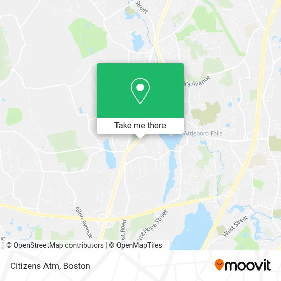 Citizens Atm map