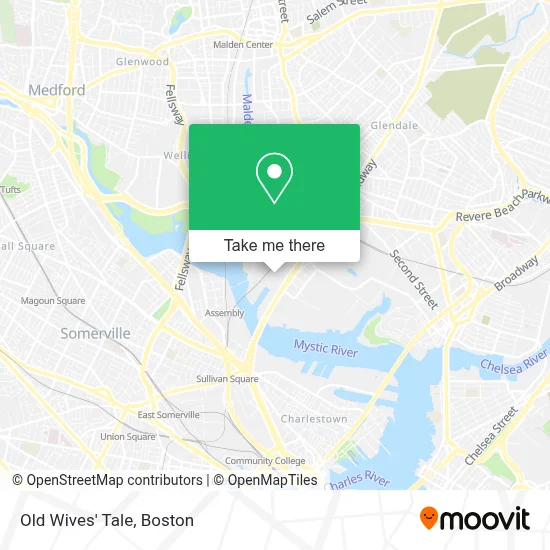 Old Wives' Tale map