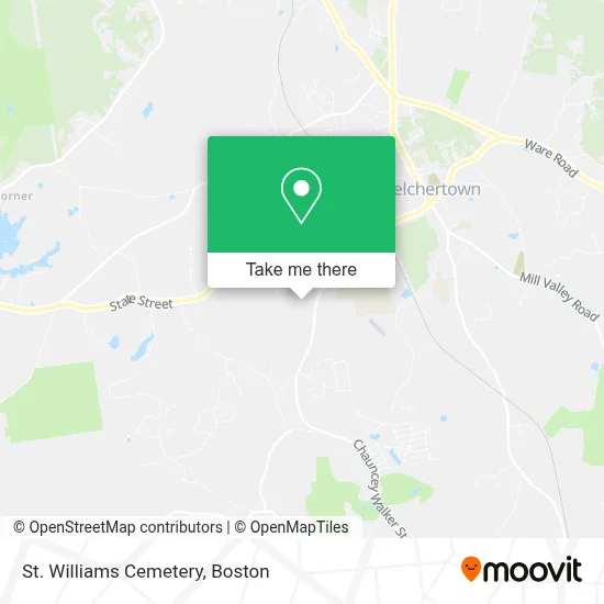 St. Williams Cemetery map