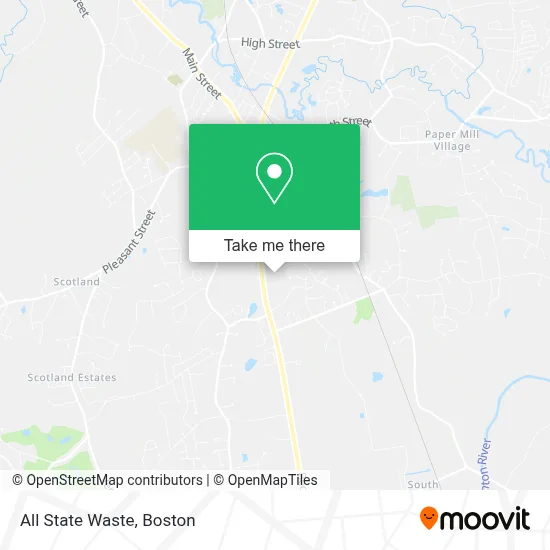 All State Waste map