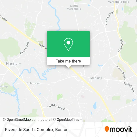 Riverside Sports Complex map