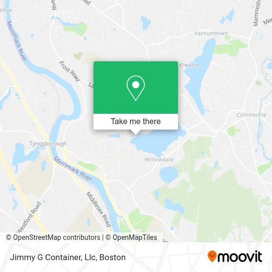 Jimmy G Container, Llc map