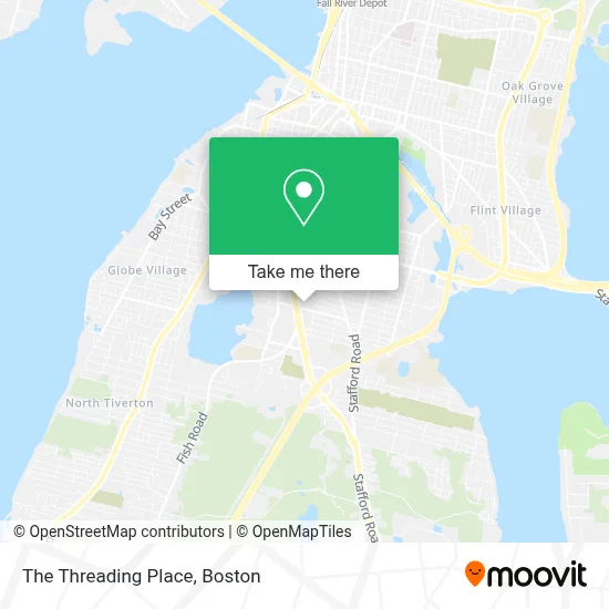 The Threading Place map