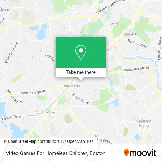 Video Games For Homeless Children map
