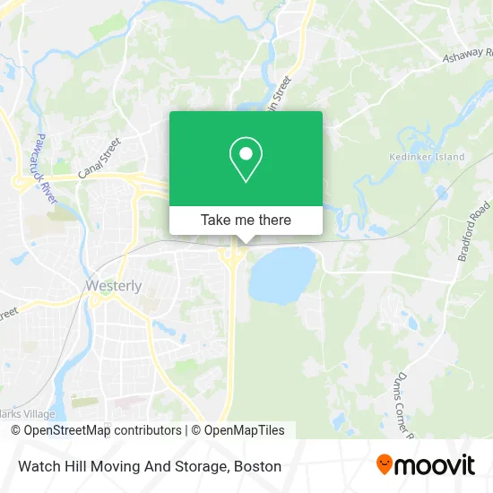 Watch Hill Moving And Storage map