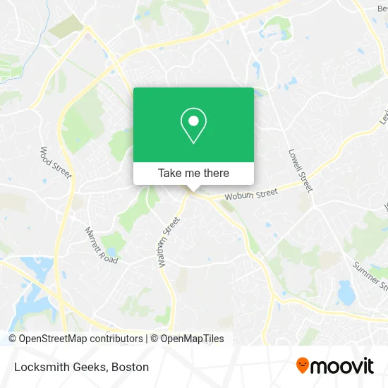 Locksmith Geeks map