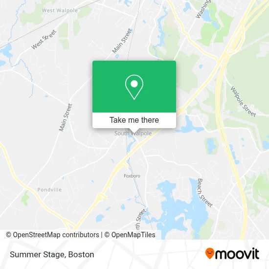 Summer Stage map