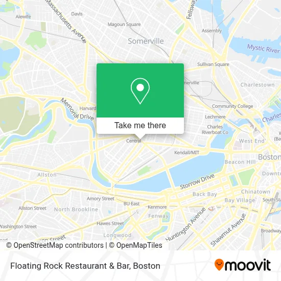 Floating Rock Restaurant & Bar map