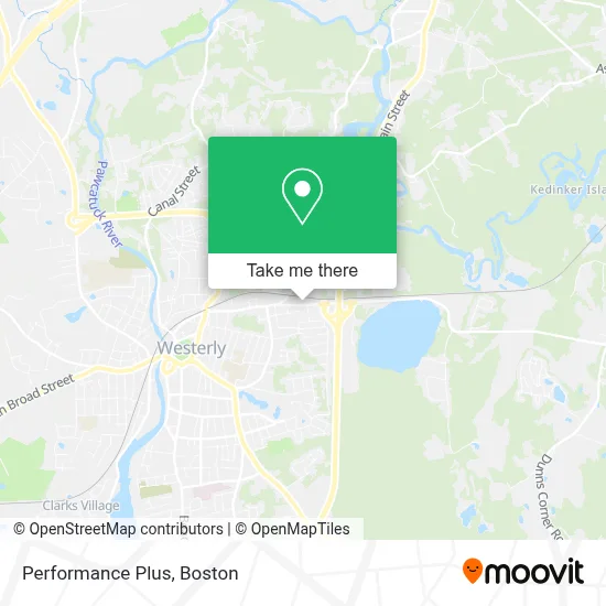 Performance Plus map