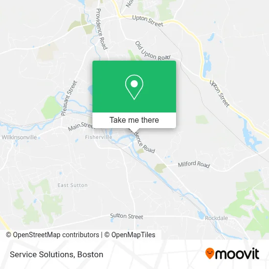 Service Solutions map