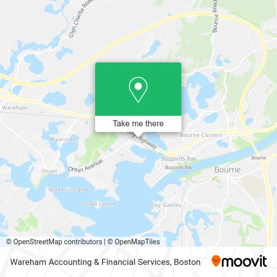Wareham Accounting & Financial Services map