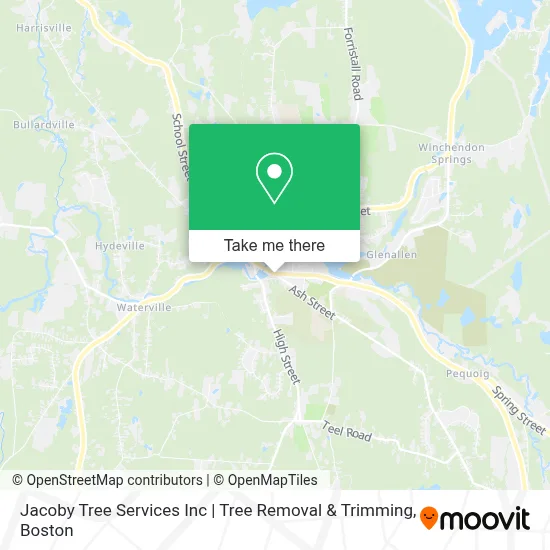Jacoby Tree Services Inc | Tree Removal & Trimming map