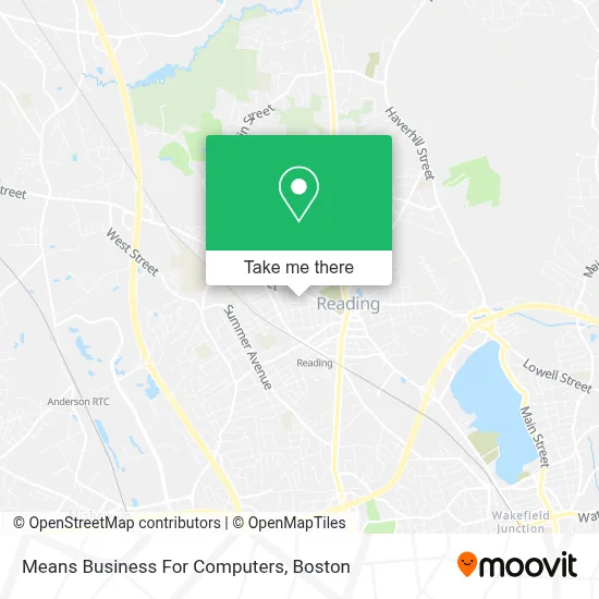 Means Business For Computers map