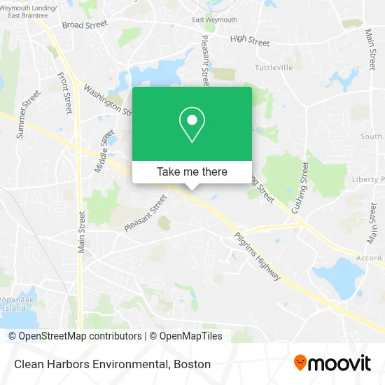 Clean Harbors Environmental map