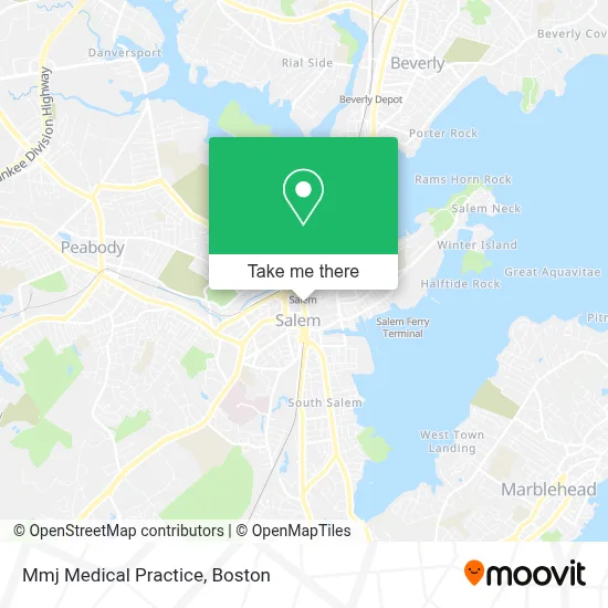 Mmj Medical Practice map