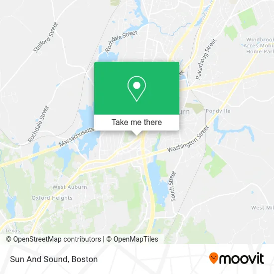 Sun And Sound map