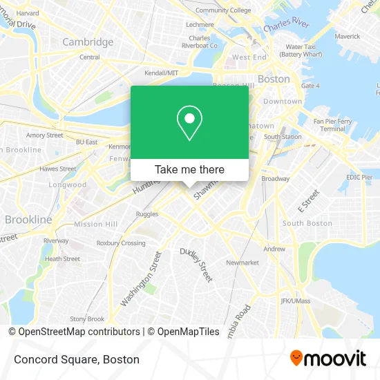 Concord Square map