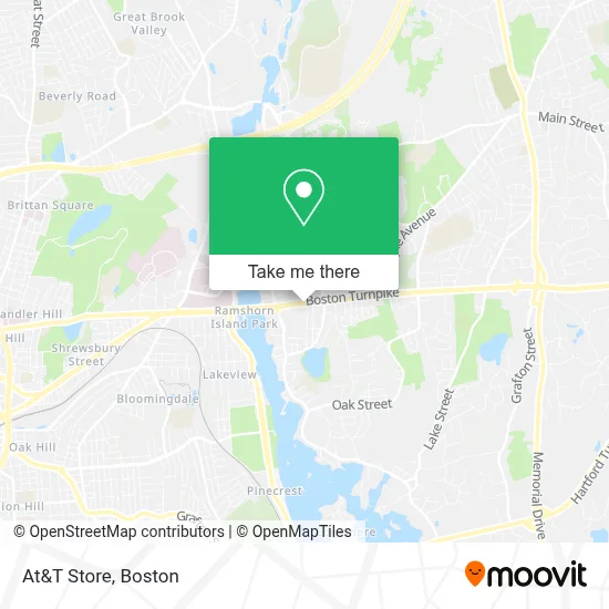 At&T Store map