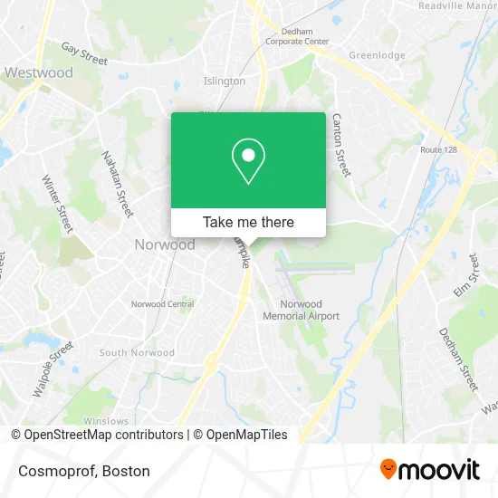 Cosmoprof map