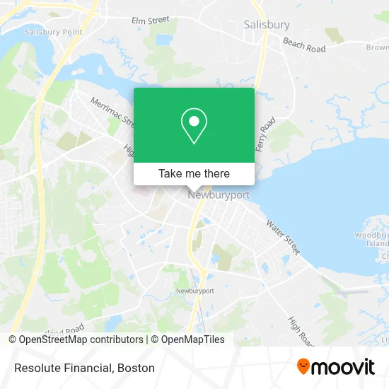 Resolute Financial map