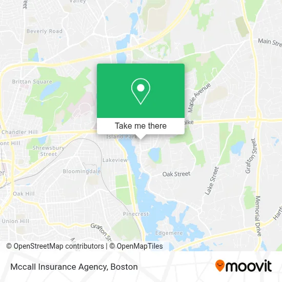 Mccall Insurance Agency map