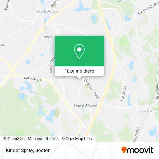 Kinder Spray map