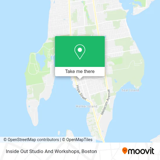 Inside Out Studio And Workshops map