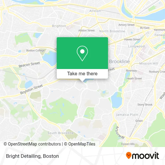 Bright Detailing map