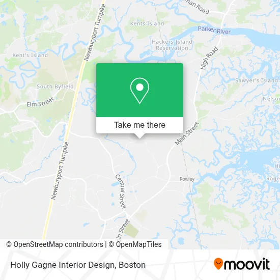 Holly Gagne Interior Design map