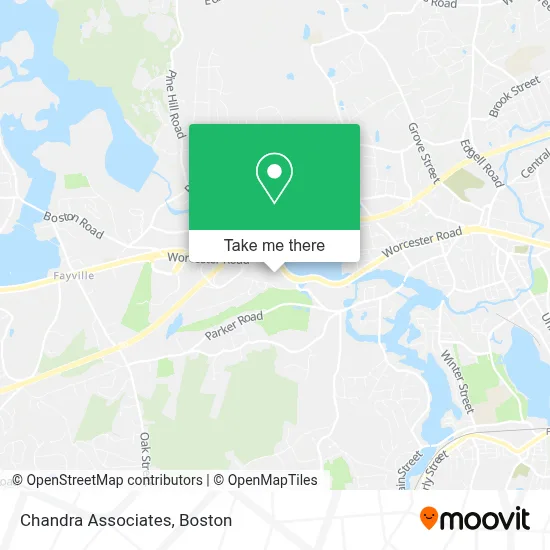 Chandra Associates map