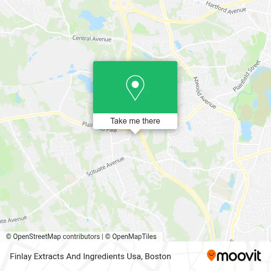 Finlay Extracts And Ingredients Usa map