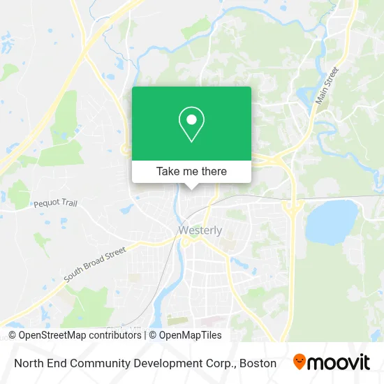 North End Community  Development Corp. map