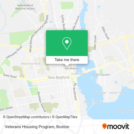 Veterans Housing Program map