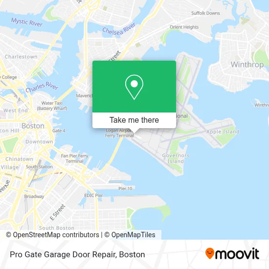 Pro Gate Garage Door Repair map