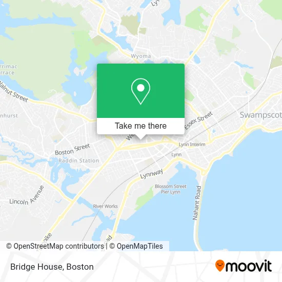 Bridge House map