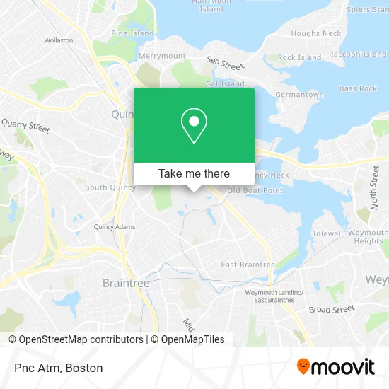 Pnc Atm map
