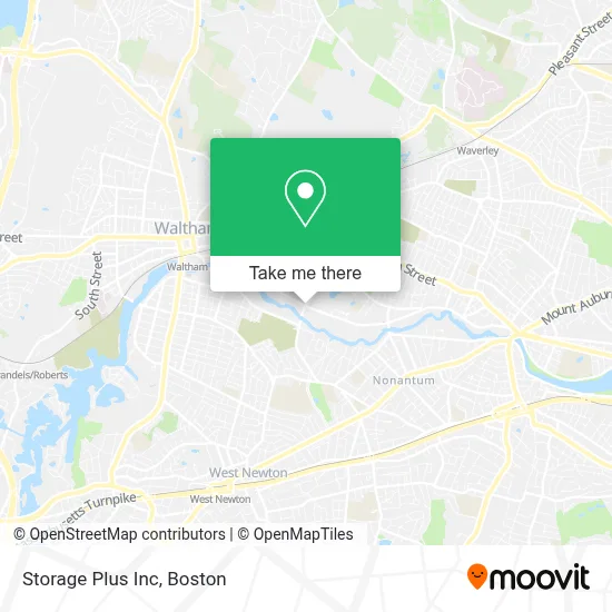 Storage Plus Inc map