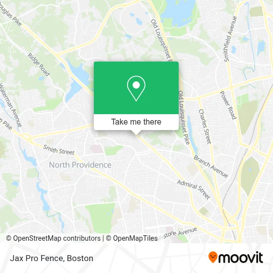 Jax Pro Fence map