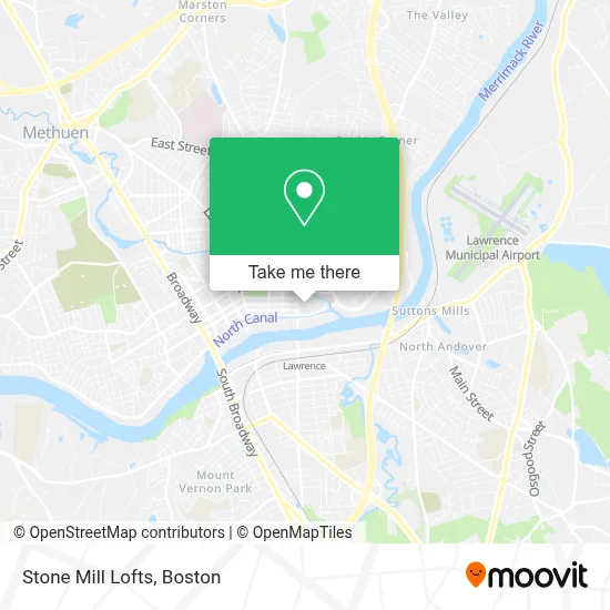 Stone Mill Lofts map