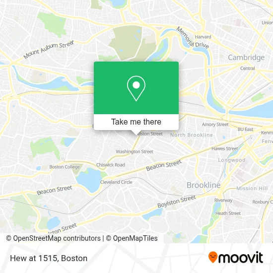 Hew at 1515 map