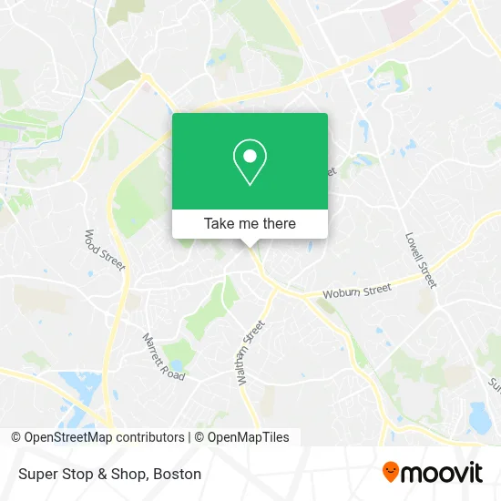 Super Stop & Shop map