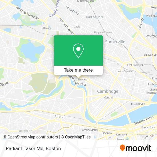 Radiant Laser Md map