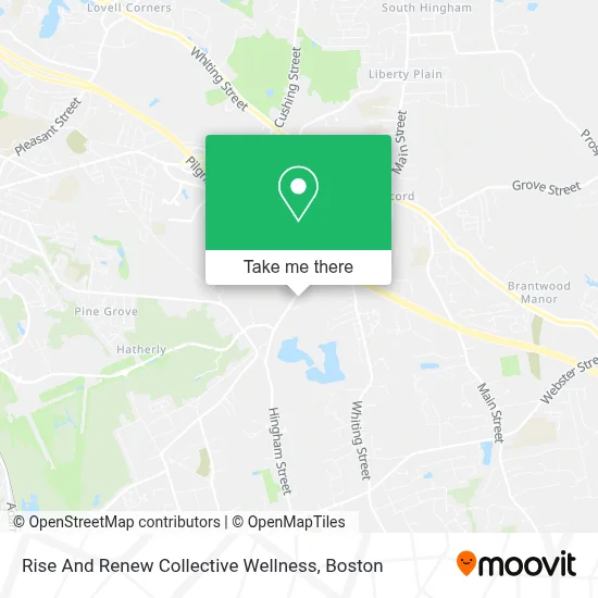 Mapa de Rise And Renew Collective Wellness