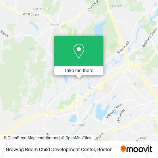 Growing Room Child Development Center map