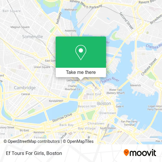 Ef Tours For Girls map