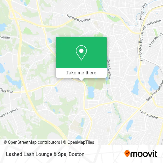 Lashed Lash Lounge & Spa map