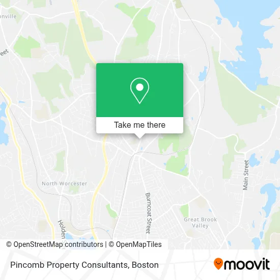 Pincomb Property Consultants map
