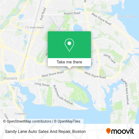 Sandy Lane Auto Sales And Repair map