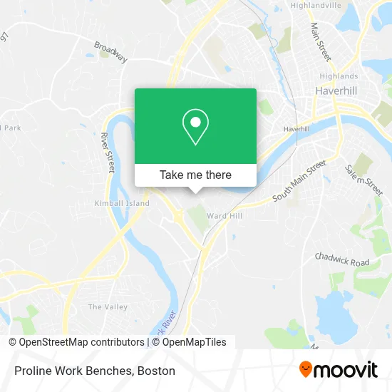 Proline Work Benches map